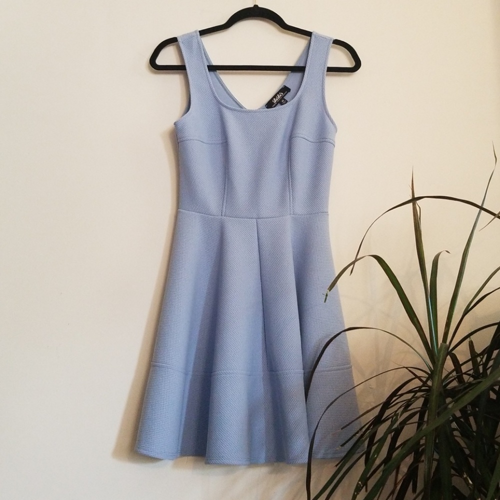Periwinkle Skater Dress